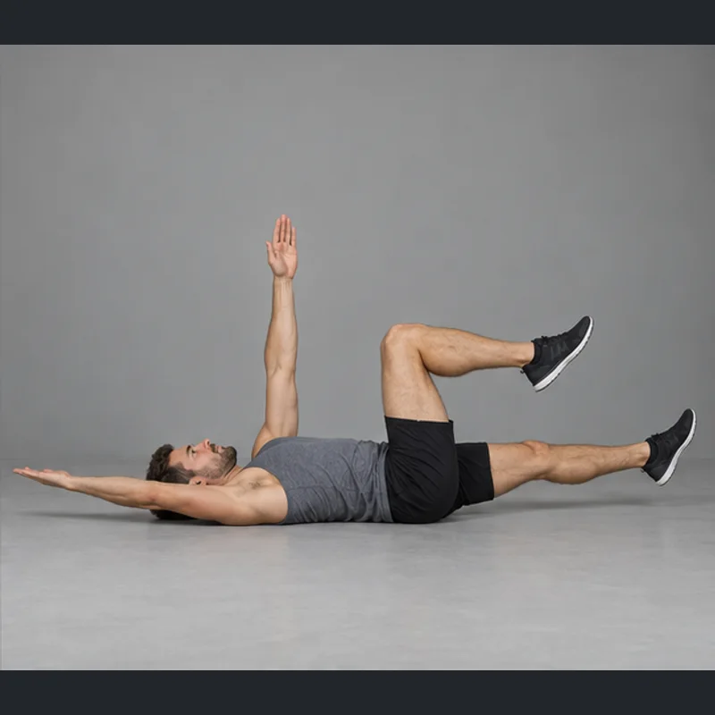 Dead Bug exercise illustration