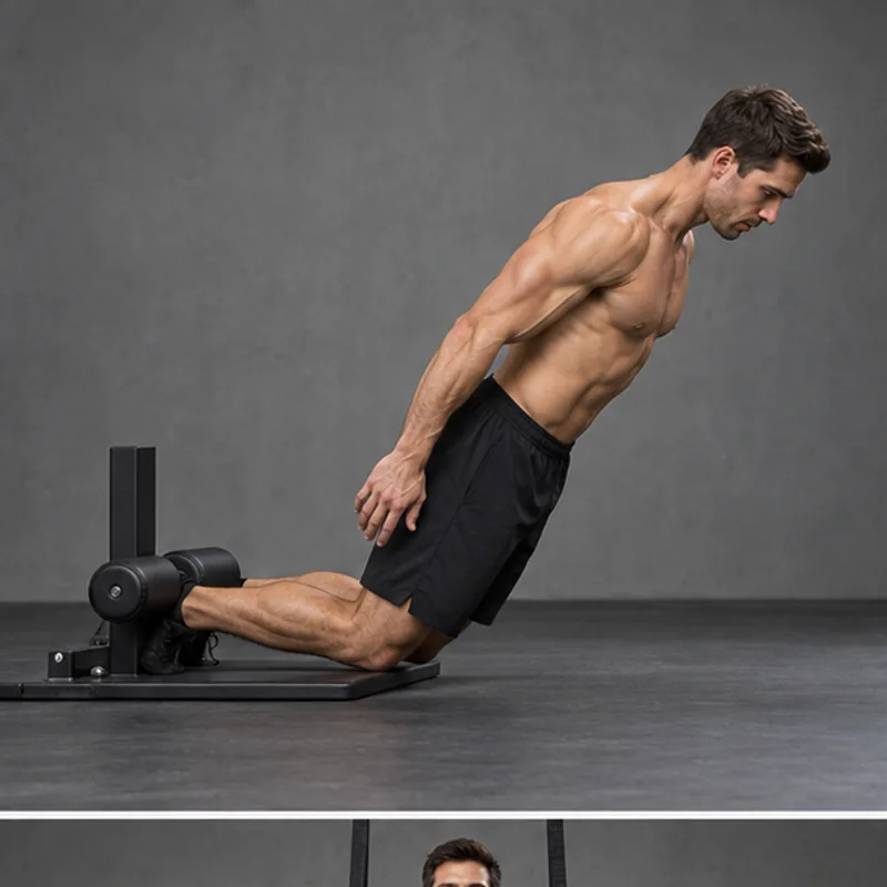 Nordic Hamstring Curl exercise illustration