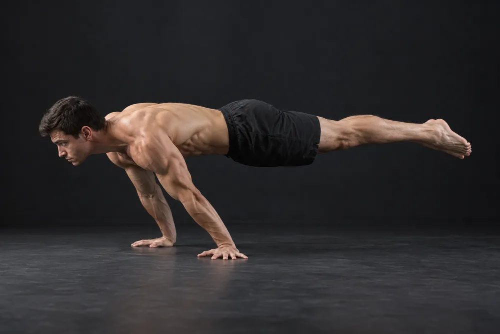 Planche exercise illustration