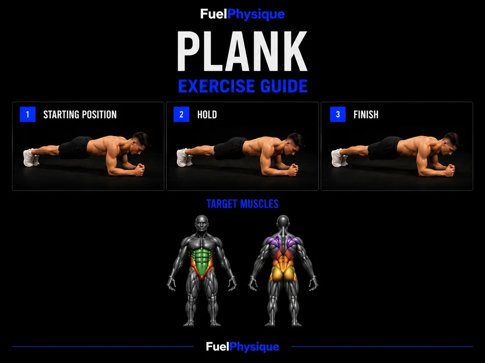 Plank exercise illustration