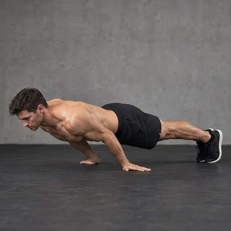 Pseudo Planche Push Up exercise illustration