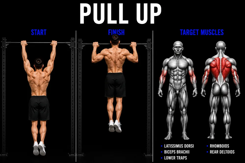 Pull Up exercise illustration