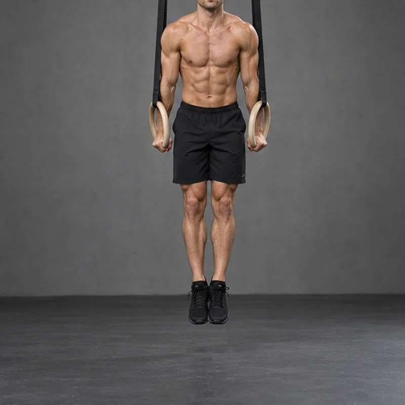 Ring Muscle Up exercise illustration
